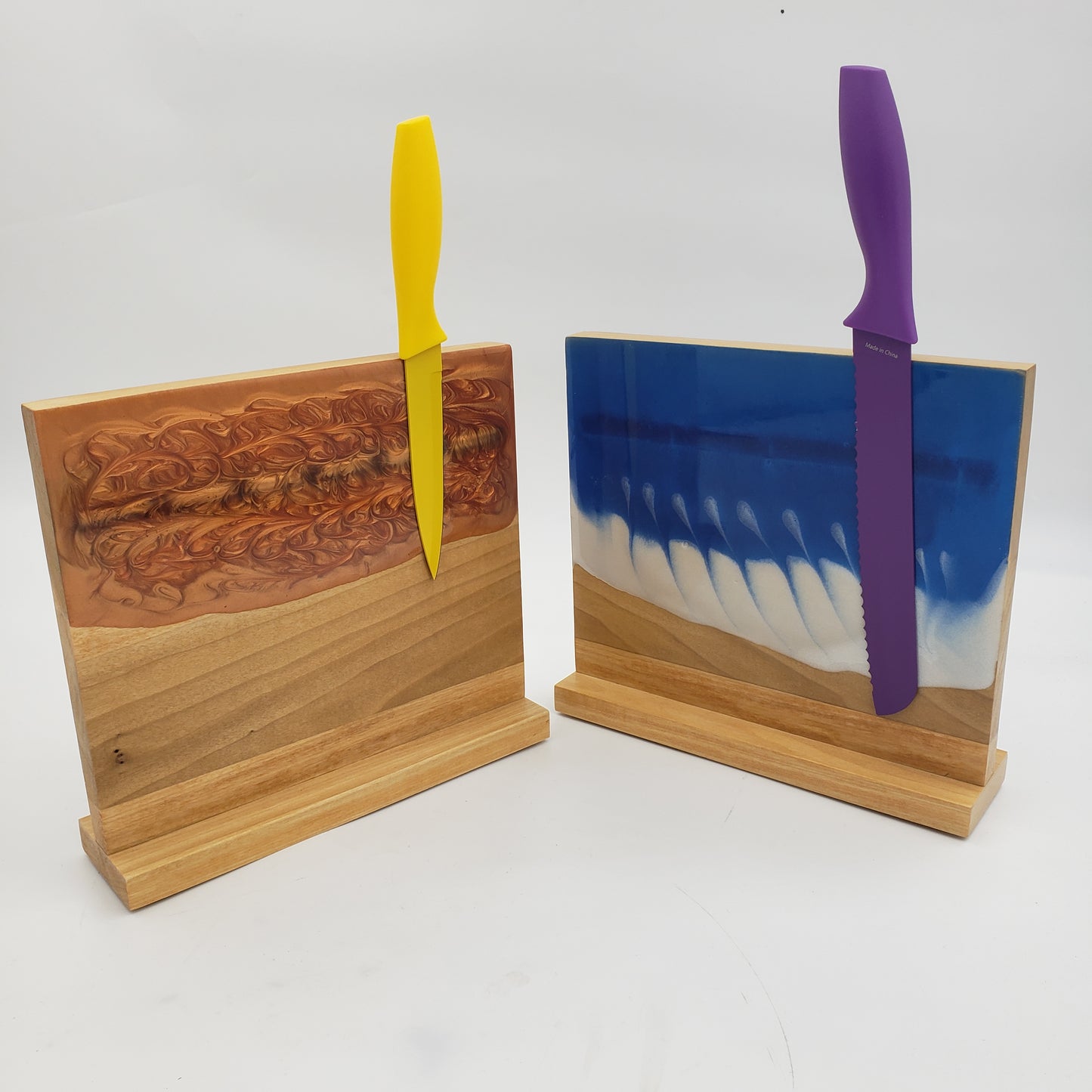 Epoxy Magnetized Knife Holders