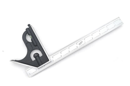 iGaging 12" Precision Combo Square with 1/8", 1/16", 1/32 and 1/64" Graduations