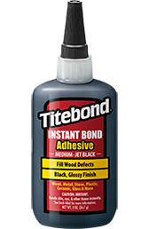 Titebond Instand Bond Wood Adhesive - Jet Black Medium