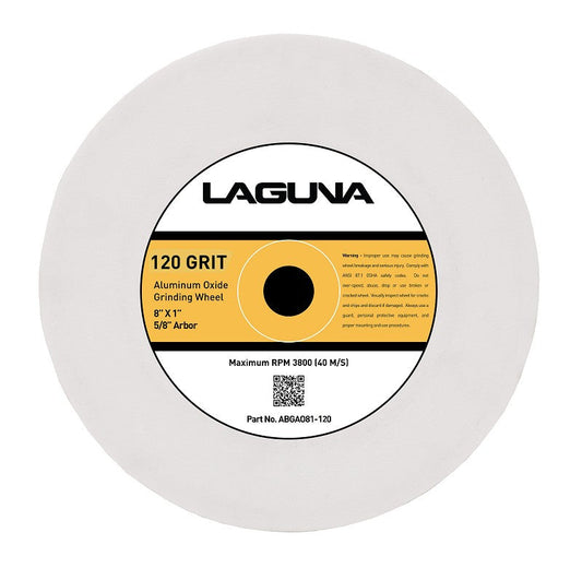 Laguna 120 Grit Aluminum Oxide Grinding Wheel