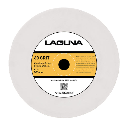 Laguna 60 Grit Aluminum Oxide Grinding Wheel